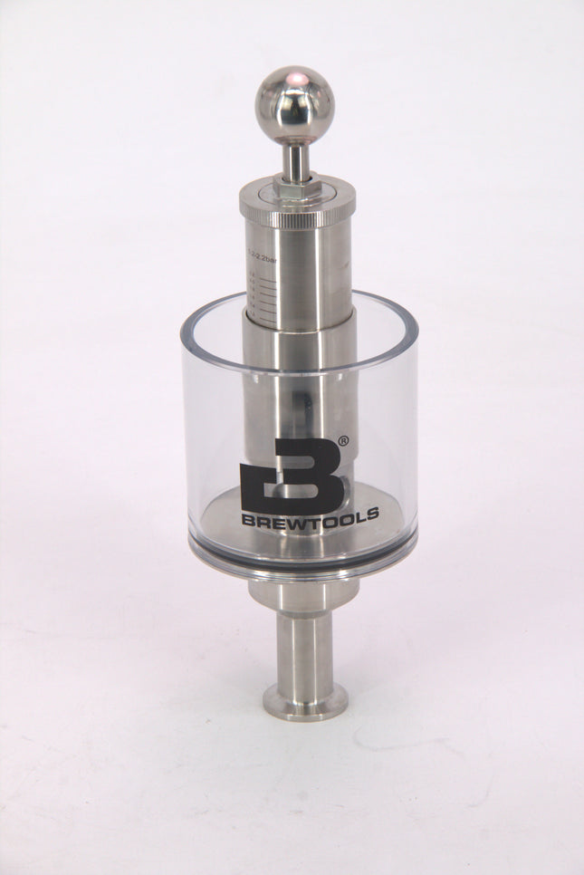 Brewtools | Spunding Valve | 34mm Tri-Clamp | 0-2.2 BAR | 0-32 PSI - Used