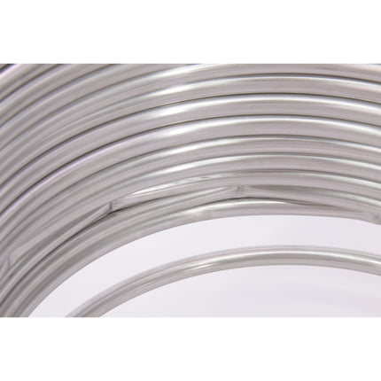 Stainless Steel Wort Chiller with Brass Fittings - 50 ft x 1/2 in - Scratch & Dent