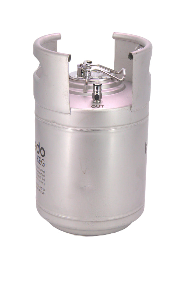 Torpedo Keg | Ball Lock Keg | Stainless Steel Corny Keg | Low2 Keg Lid O-Ring | Superior Oxygen Barrier Properties - Scratch & Dent